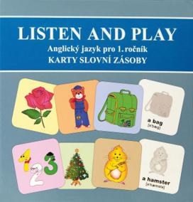 Listen and play - WITH TEDDY BEARS! - Sada karet s obrázky slovní zásoby