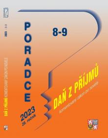 Poradce 8-9/2023 Zákon o daních z příjmů s komentářem