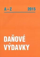 Daňové výdavky A-Z 2015