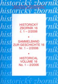 Historický zborník 16 č. 1-2/2006