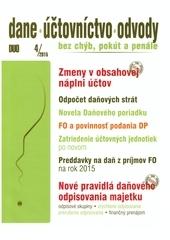 Dane, účtovníctvo, odvody 4/2015