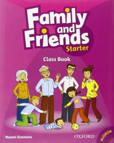 Family and Friends Starter Course Book with MultiRom Pack