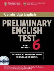 Cambridge Preliminary English Test 6 Self Study Pack (Student´s Book with answers and Audio CDs (2))