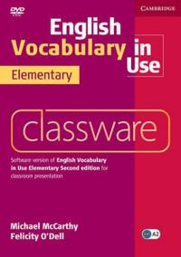 English Vocabulary in Use 2nd Edition Elementary: Classware DVD-ROM