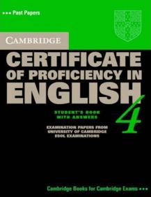 Cambridge Certificate of Proficiency in English 4 Student´s Book with Answers