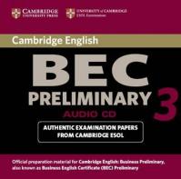 Cambridge BEC Preliminary 3 Audio CD