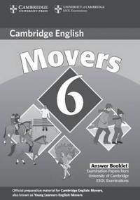 Cambridge English Movers 6 Answer Booklet