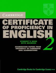 Cambridge CPE 2: Self-study Pack