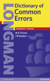 Longman Dictionary of Common Errors New Edition