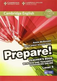 Prepare! 5: Teacher´s Book w. DVD - Teacher´s Resources Online