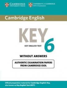 Cambridge English Key 6: Student´s Book without Answers