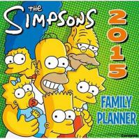 Kalendář 2015 - Simpsonovi rodinný plánovač/Simpsons planner (305x305)