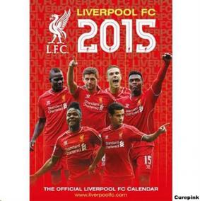 Kalendář 2015 - FC Liverpool (297x420)