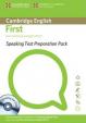 Speaking Test Preparation Pack: First Certificate in English with DVD