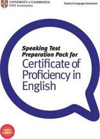 Speaking Test Preparation Pack: Certifikate of Proficiency in English with DVD