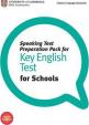 Speaking Test Preparation Pack: Key English Test for Schools with DVD