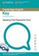Speaking Test Preparation Pack: Key English Test with DVD