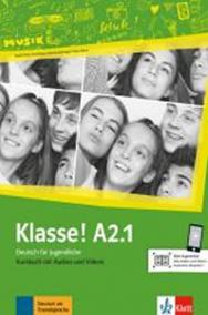 Klasse! A2.1 - Kursbuch mit Audios und Videos online