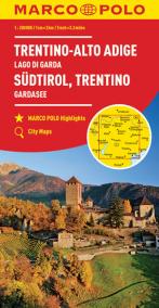 Itálie č.3- Südtirol, Trentino mapa 1.200T