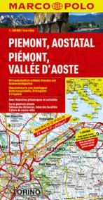 ITÁLIE PIEMONTE, VALLED AOSTA  1:200 000