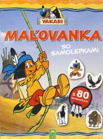 Yakari - Maľovanka so samolepkami