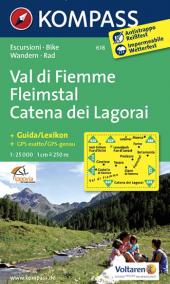 Fleimstal-Catena dei Lagorai  618   NKOM  1:25