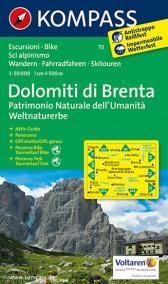 Dolomiti di Brenta 73 Kompass