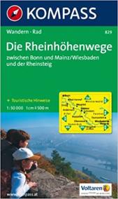 Die Rheinhöhenwege 829 / 1:50T KOM