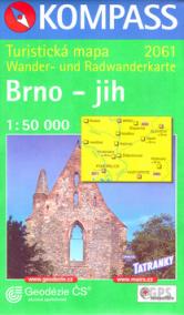 Brno - jih 1:50 000