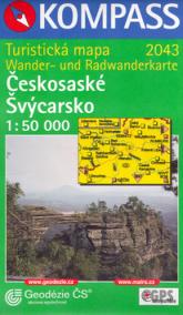 Českosaské Švýcarsko 1:50 000