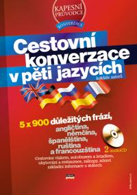 Cestovní konverzace v pěti jazycích + 2 audio CD