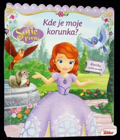 Sofie První - Kde je moje korunka? - Leporelo s okénky