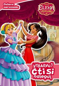 Elena z Avaloru - Vybarvuj, čti si, nalepuj