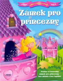 Zámek pro princezny - Kniha a model z papíru