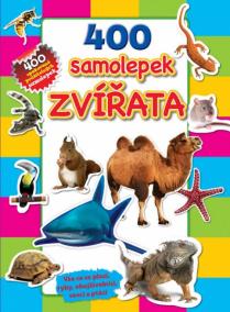 400 samolepek – zvířata