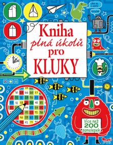 Kniha plná úkolů pro kluky