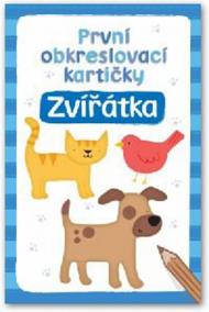 První obkreslovací kartičky - Zvířátka