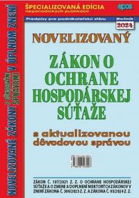 Novelizovaný zákon o ochrane hospodárskej súťaže