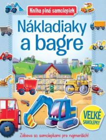 Nákladiaky a bagre - Kniha plná samolepiek