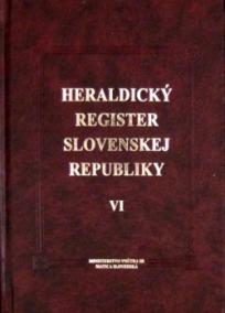 Heraldický register Slovenskej republiky VI