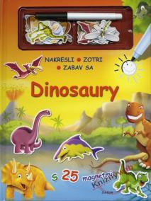 Dinosaury - nakresli . zotri . zabav sa s 25 magnetmi