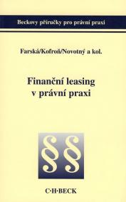 Finanční leasing v právní praxi