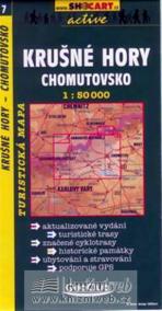 Krušné hory-Chomutovsko 1:50T -  turist .mapa