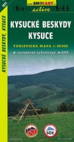 Kysucké Beskydy, Kysuce 1:50 000