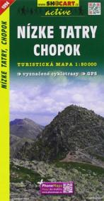 Nízké Tatry, Chopok 1:50 000