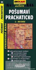 Pošumaví,Prachaticko cmc.158. 1:60T - cyklomapa