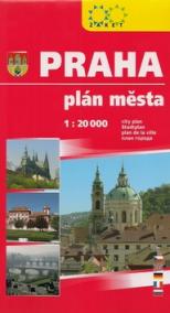 Praha plán města