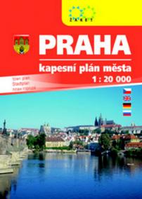 Praha kapesní plán města