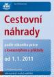 Cestovní náhrady podle zákoníku práce od 1.1.2011