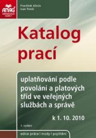 Katalog prací k 1.10. 2010